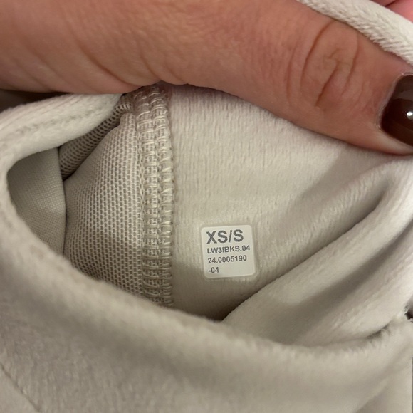 lululemon athletica White Half-Zip Sweatshirt - Picture 3 of 3